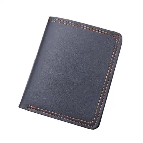 钱包短款可放驾驶证超薄青年学生男士简易软皮皮夹钱包