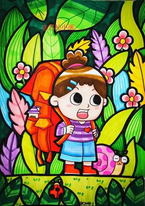 水彩笔画图片 水彩笔画图片大全漂亮