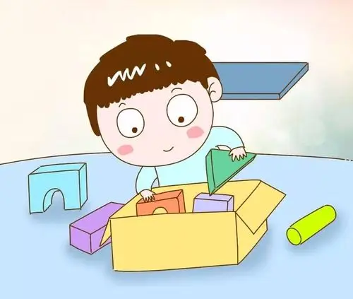 7.能将玩具,图书收放整齐,放回原处.