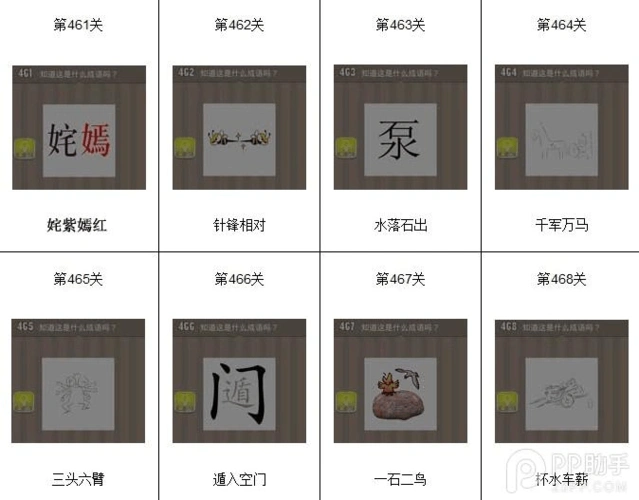 看图猜成语所有答案大全(图)