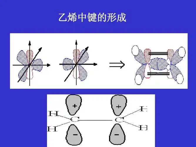 乙烯中键的形成