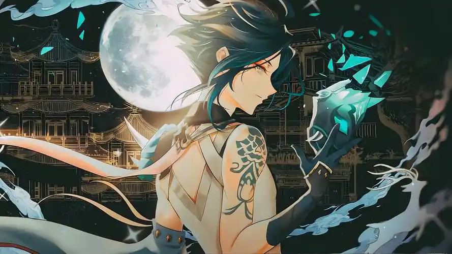 原神·电脑壁纸4k高清无水印 - 雷神拔剑壁纸 - 实验室设备网