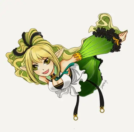 格斗网游艾尔之光地图拟人萌画