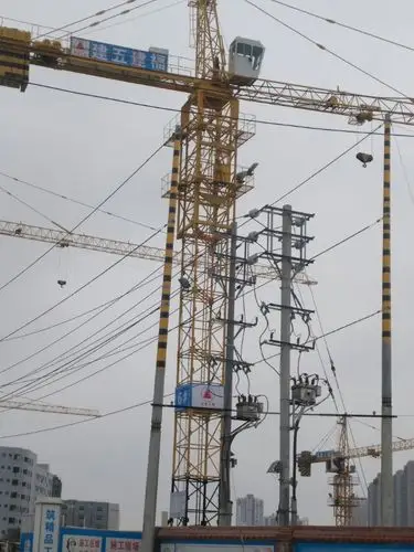 施工工地高压线防护方案