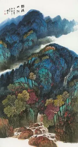 专题拍场厚重雄浑典雅清新冯耀京山水作品专场