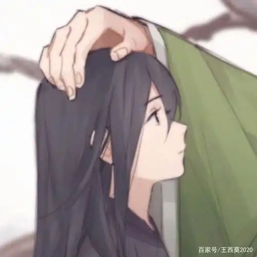超甜超暖的摸头杀情侣头像