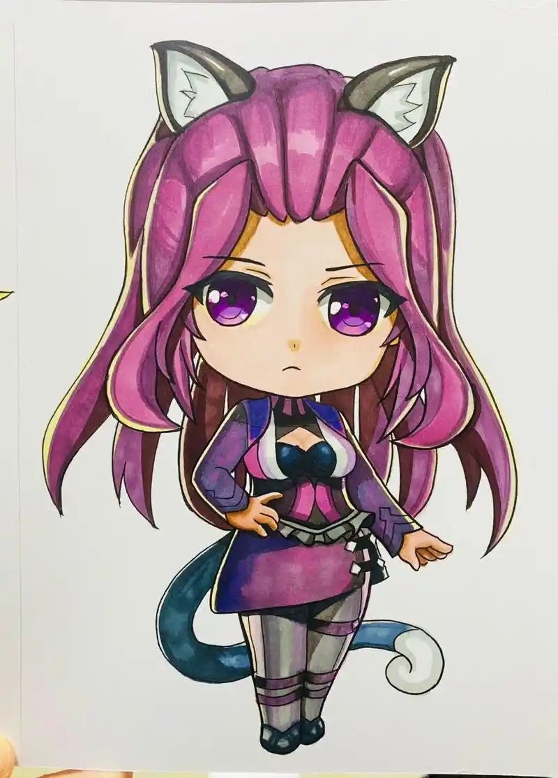 手绘斗罗大陆动漫人物