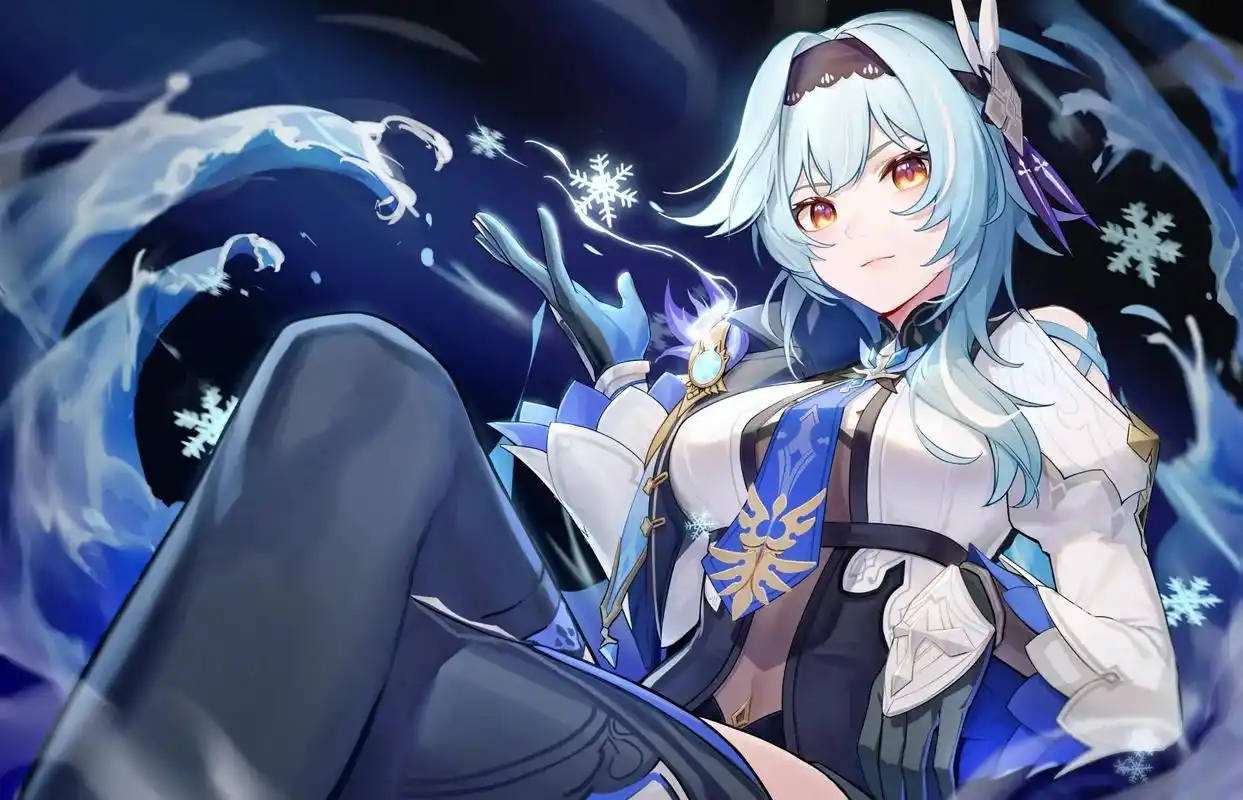 创作灵感 #原神 #原神壁纸 #优菈 更新一下壁纸 - 抖音