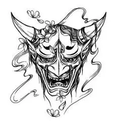 般若简笔画 般若简笔画教程图片