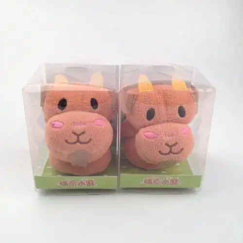 金华开业庆典洋洋得意动物 小绵羊图案毛巾 品牌策划活动赠品定制