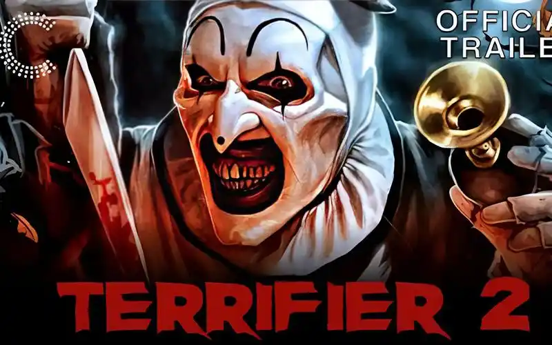 恐怖片99万圣节邪恶不眨眼《断魂小丑2》正式版预告_哔哩哔哩_bili