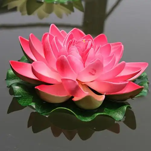 lotus fish tank decoration set  lotus leaf spatterdock