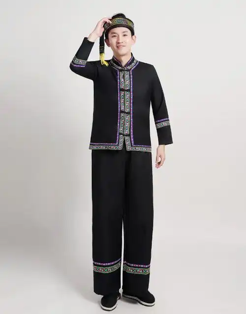 【降价捡漏】旗舰官方店少数民族男苗壮彝族布依纳西傈僳哈尼仡佬族56