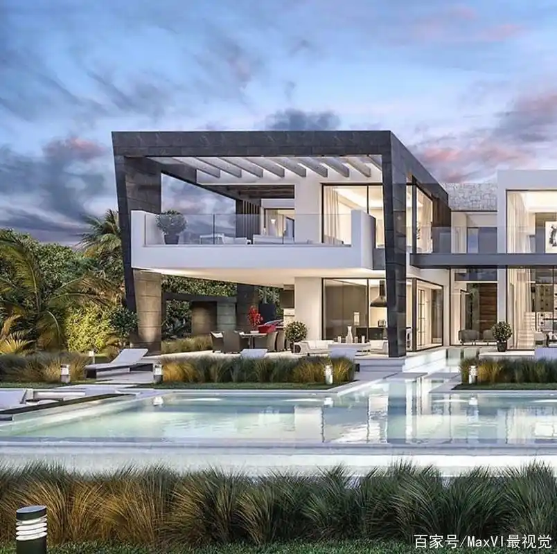 现代风豪宅,你想和谁住在这里?