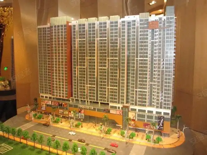 广州纵横国际公寓-沙盘图(34) - 广州安居客