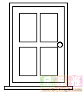 门的简笔画门简笔画图片最简单幼儿简笔画图片教程 简笔画门的画法