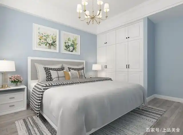 长沙小夫妻的94㎡新家,用淡蓝做主色调,房子虽小,住出豪宅范儿