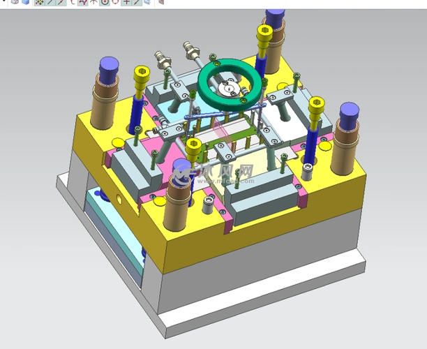 基于ug的充电宝中框注塑模具设计