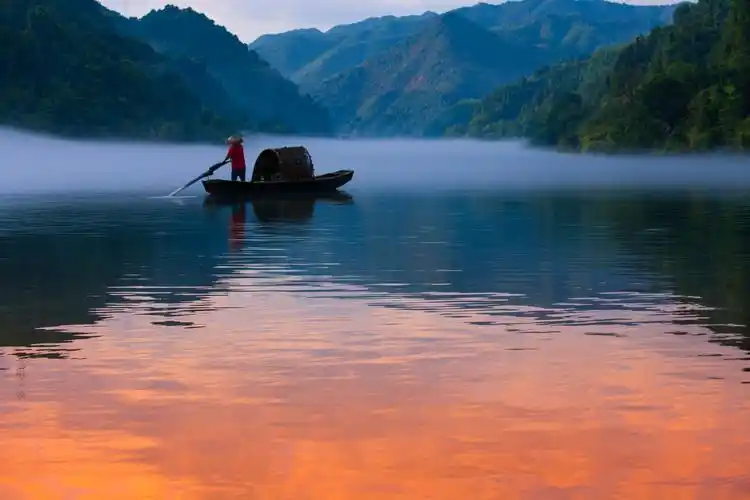 湖南郴州小东江景色