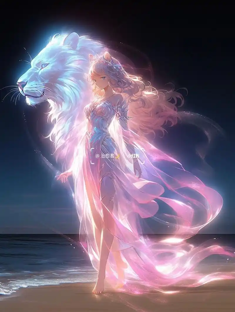 78唯美壁纸|十二星座·狮子座,亮度拉最大  宝子们,想看什么星座