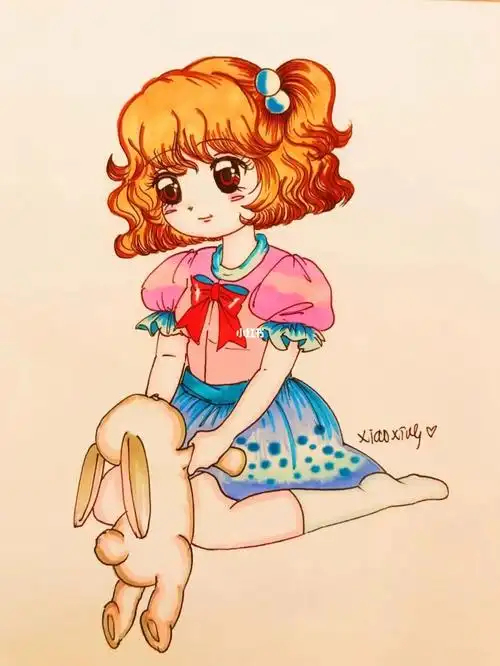 q版漫画  #手绘  #绘画 #手绘女孩  #卡通 #钢笔画