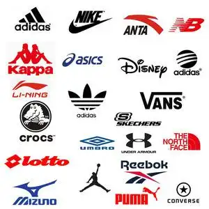 自粘防水墙贴纸定制玻璃贴商店门店服装店户外运动品牌标志logo贴