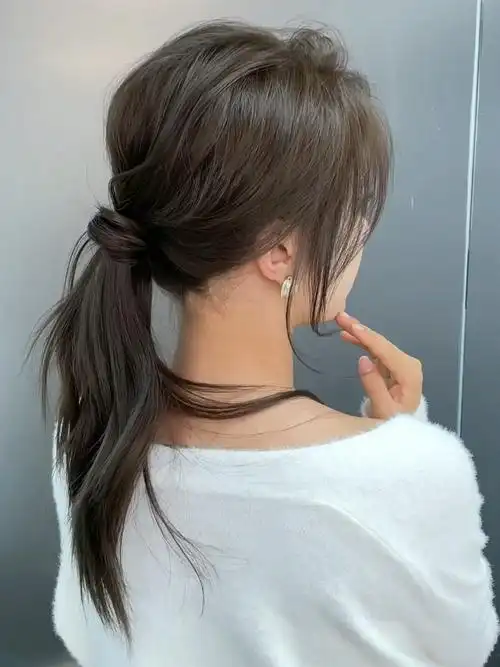 女生最好看的扎发速学敲级简单慵懒随意