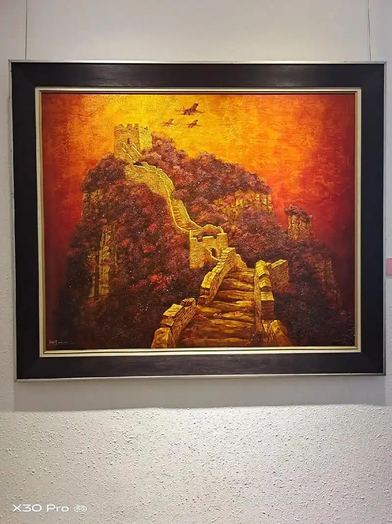 苏国伟漆画作品.尺寸:宽110 高100, 现货有意收藏者请 - 抖音