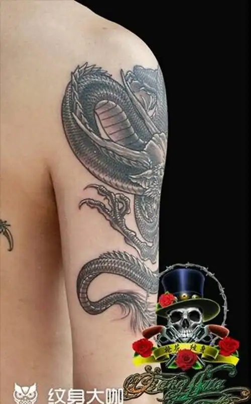 辽宁省抚顺市纹身师郭建华的纹身作品集
