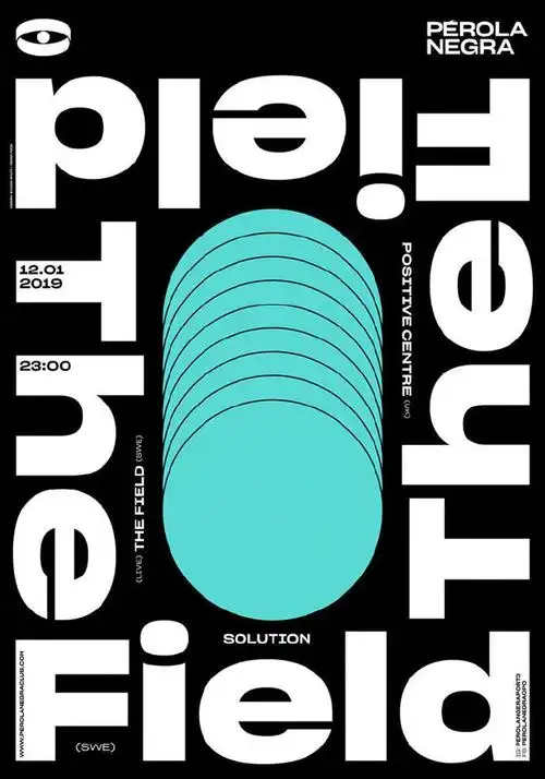 字体与图形的创意集合,海报版式设计!