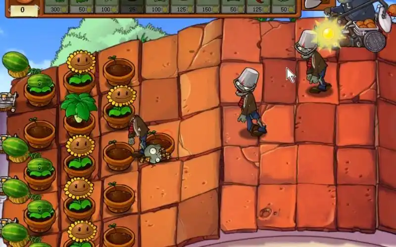 植物大战僵尸九五版怎么叠