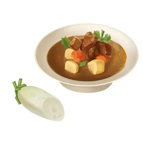 67萝卜炖牛肉丨周末美食