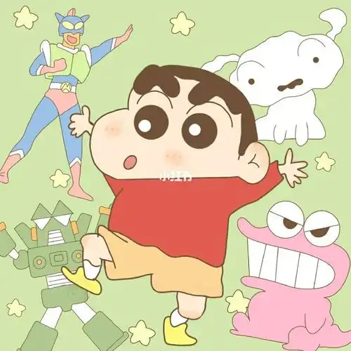 蜡笔小新多人头像团头多人闺蜜头像