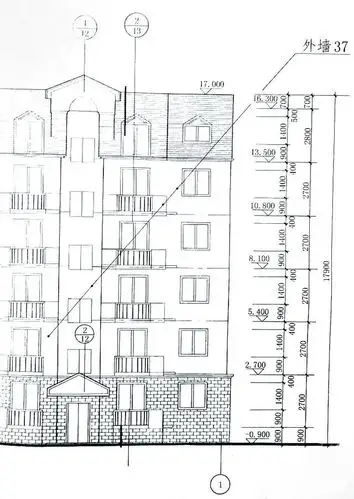 建筑立面图规定及内容 - 立面图标注规范 - 实验室设备网