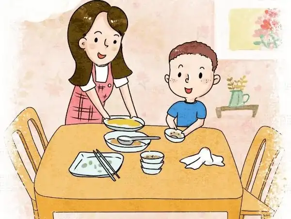 5—6岁幼儿03◆学习清洗瓜果蔬菜◆擦桌子◆将用完的毛巾,牙刷放整齐