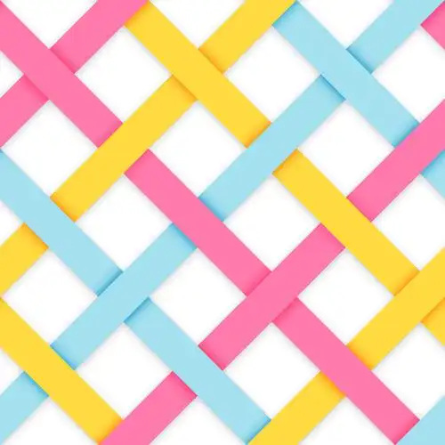 彩色编织条纹背景矢量素材