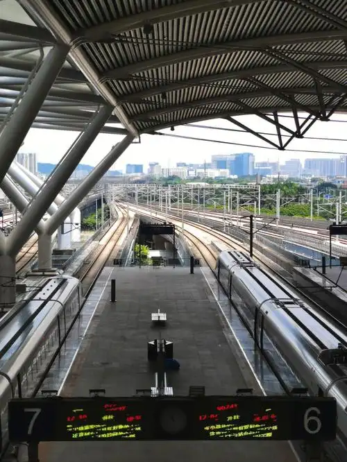 华为p30摄影-广州南站