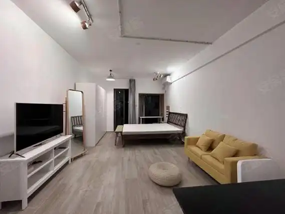 深圳南山华侨城侨城尚寓白石洲地铁站,精装公寓电梯1房,近科技园世界