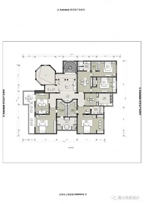 新出一线法式联排别墅绿城玫瑰园449平湖景别墅边套