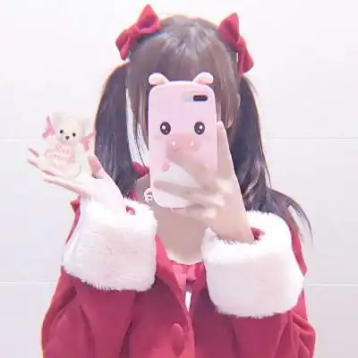 软锦:"双马尾挡脸女头"_女生头像_我要个性网