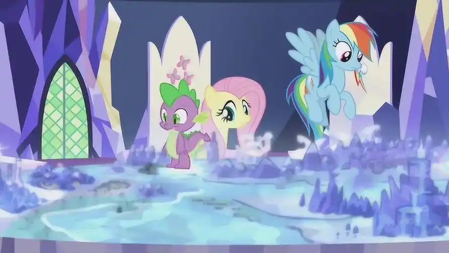 小马宝莉柔柔和云宝黛西这是在哪里啊好漂亮