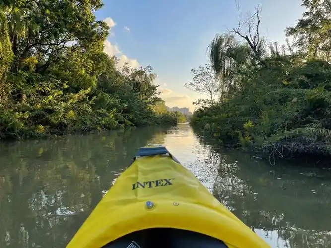 08皮划艇探险上海森兰绿地公园