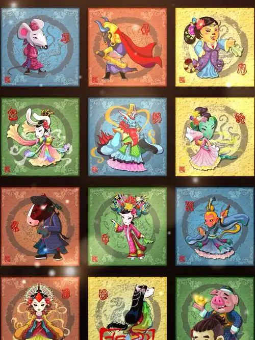 生肖  #十二生肖  #汉服  #汉朝  #唐朝  #宋朝  #元朝 #明朝  #清朝