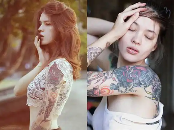 花臂美女摄影师——另一种诱惑