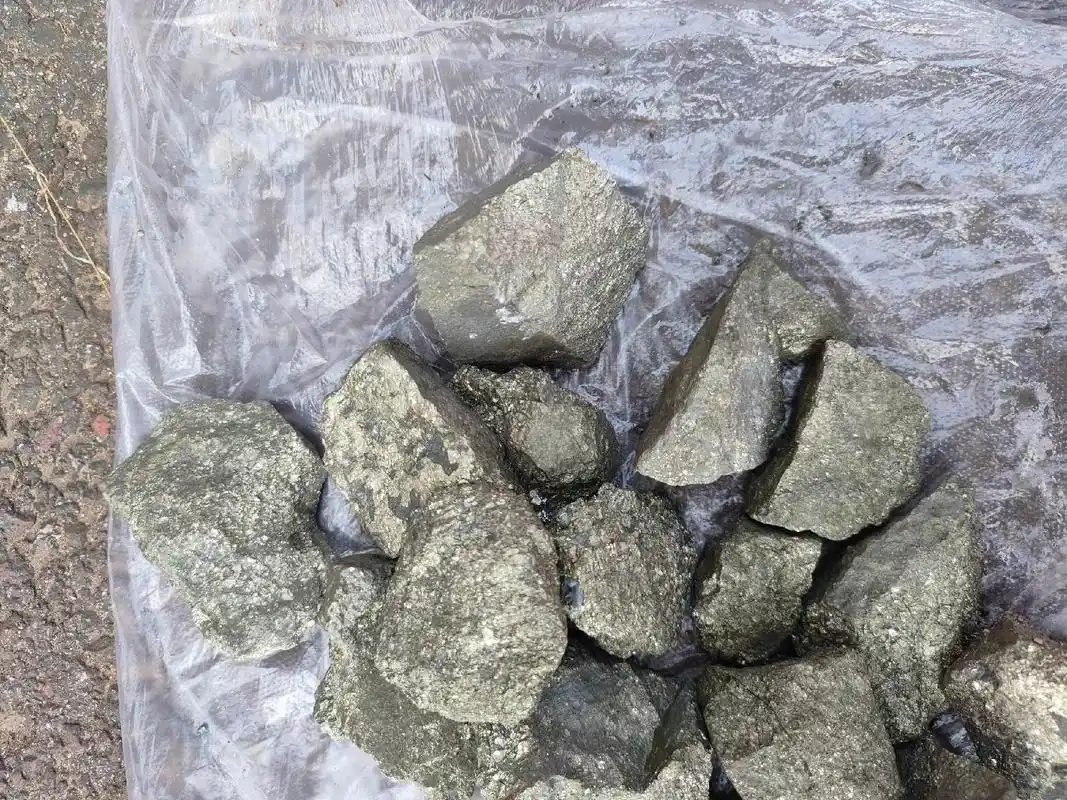 出售高品质硫化铁,高比重硫铁矿,污水处理硫铁矿,冶炼用的硫化 - 抖音
