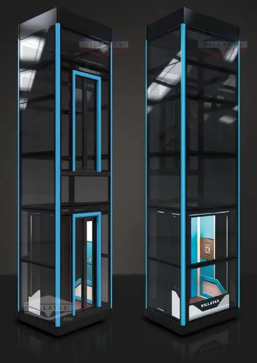 咸阳强制曳引家用电梯villatas墅博士e系列家用电梯豪华汽车与豪华