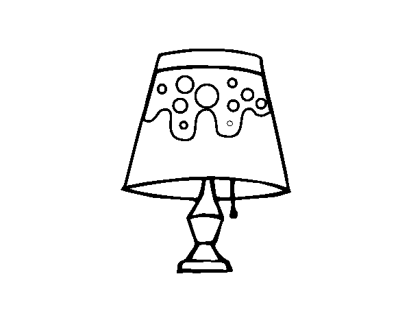 lamp简笔画