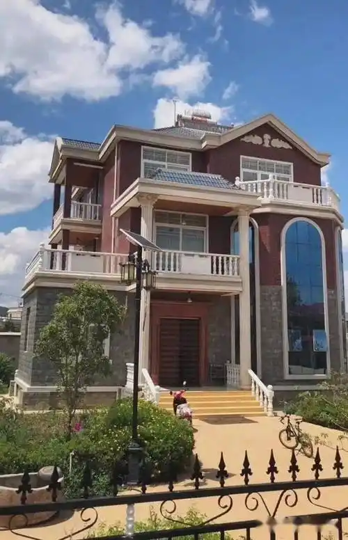 18套农村别墅实景图一栋比一栋漂亮,等我有钱了,也要回乡盖漂亮别墅