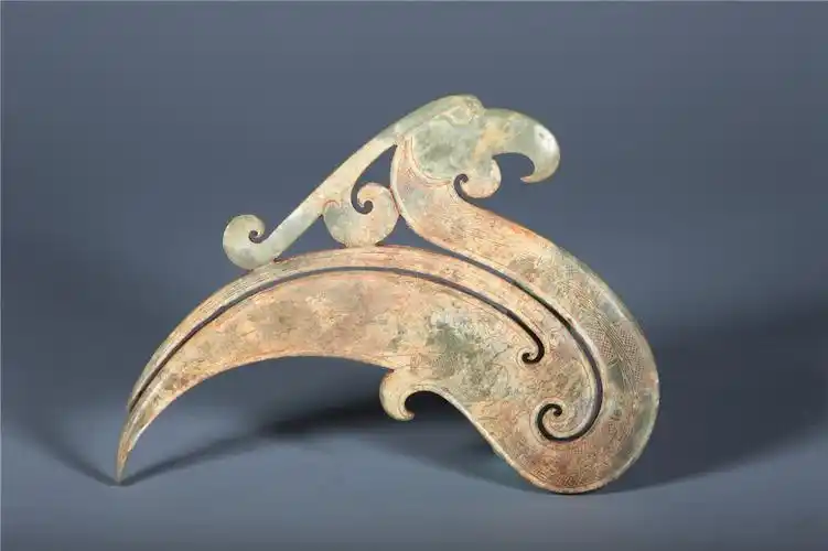 错金银鸠杖战国