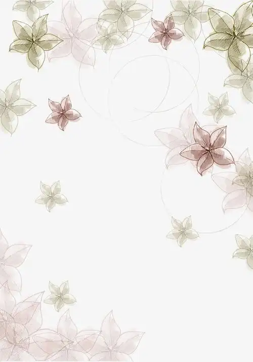 卡通花边【高清png素材】-90设计